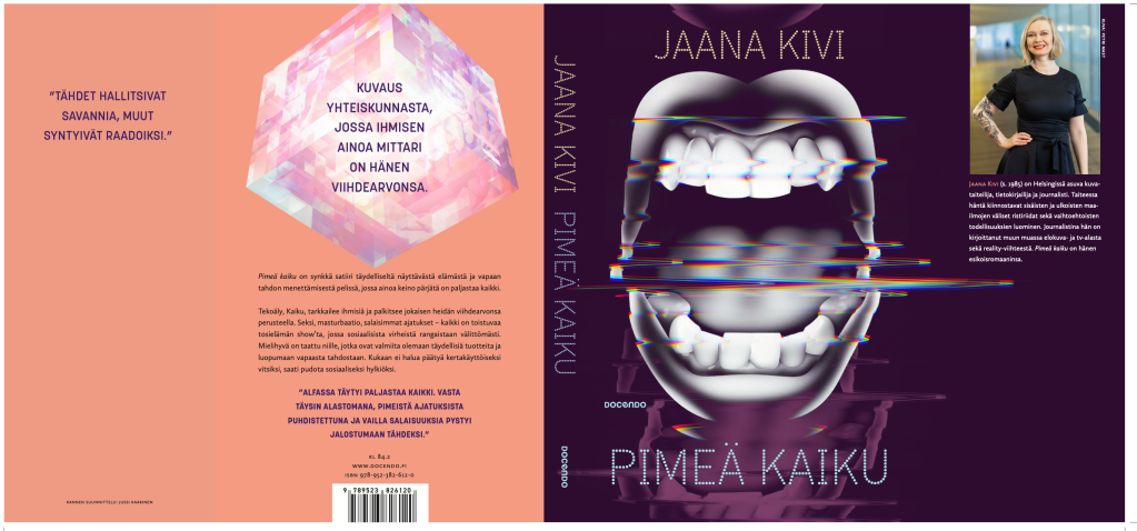 kaunokirja Pimeä kaiku kansikuva, kirjoittanut Jaana Kivi