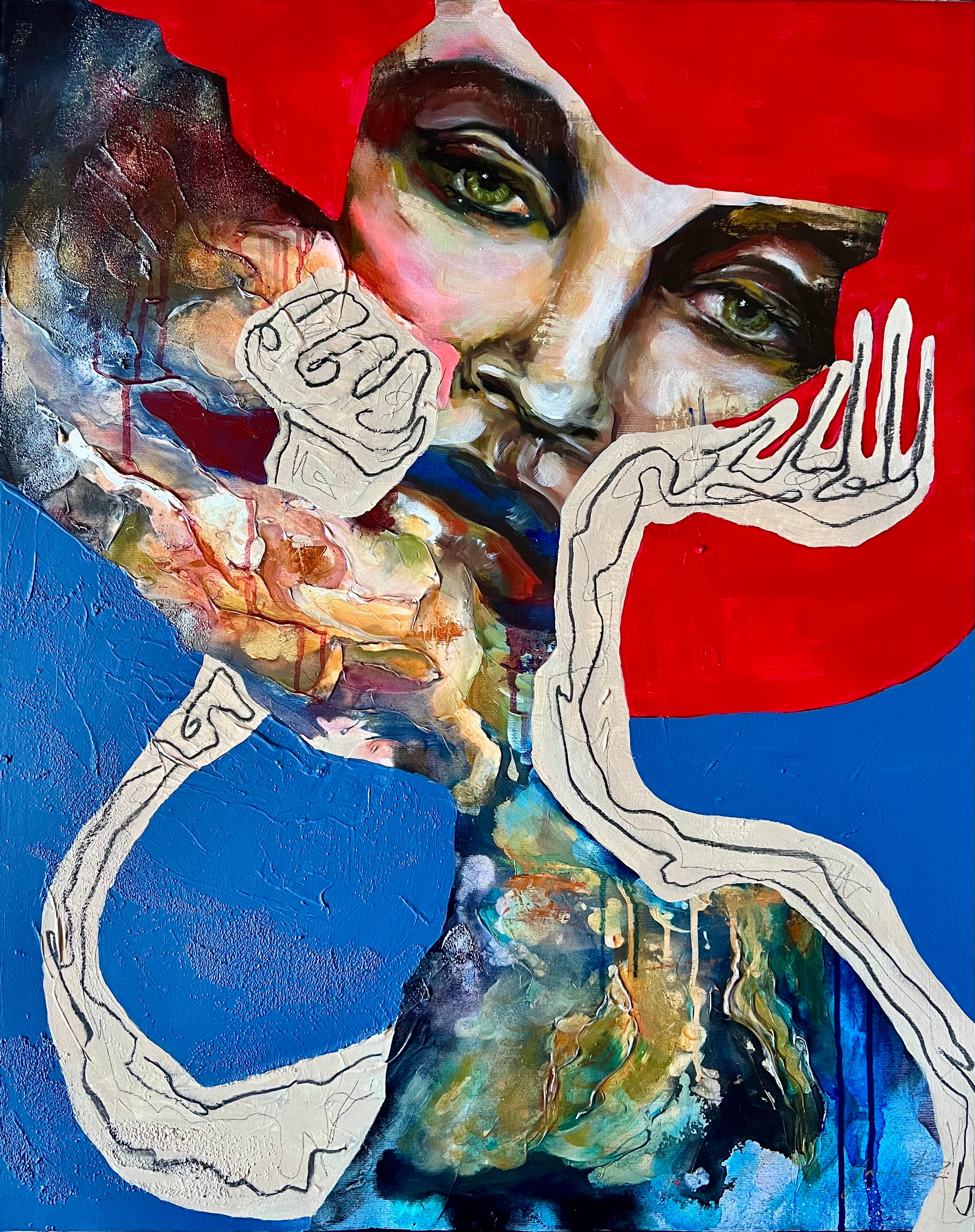 Ölyvärimaalaus, oil painting, taide, art