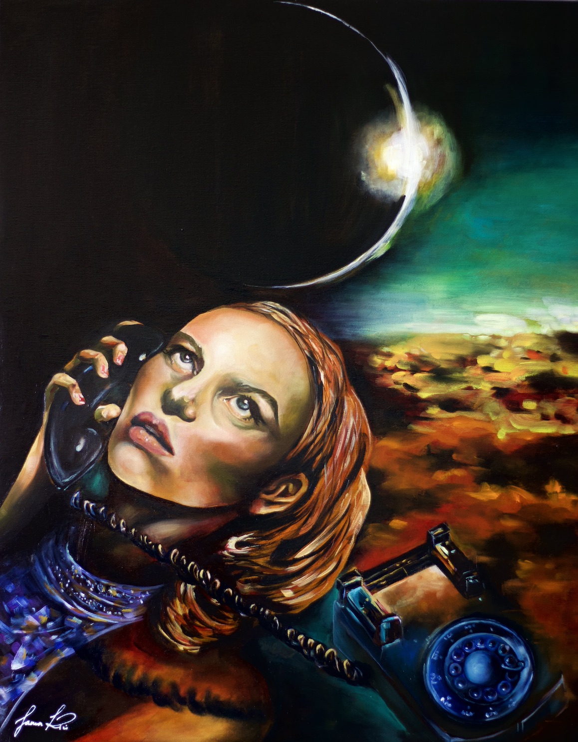 Öljyvärimaalaus oilpainting fine art art