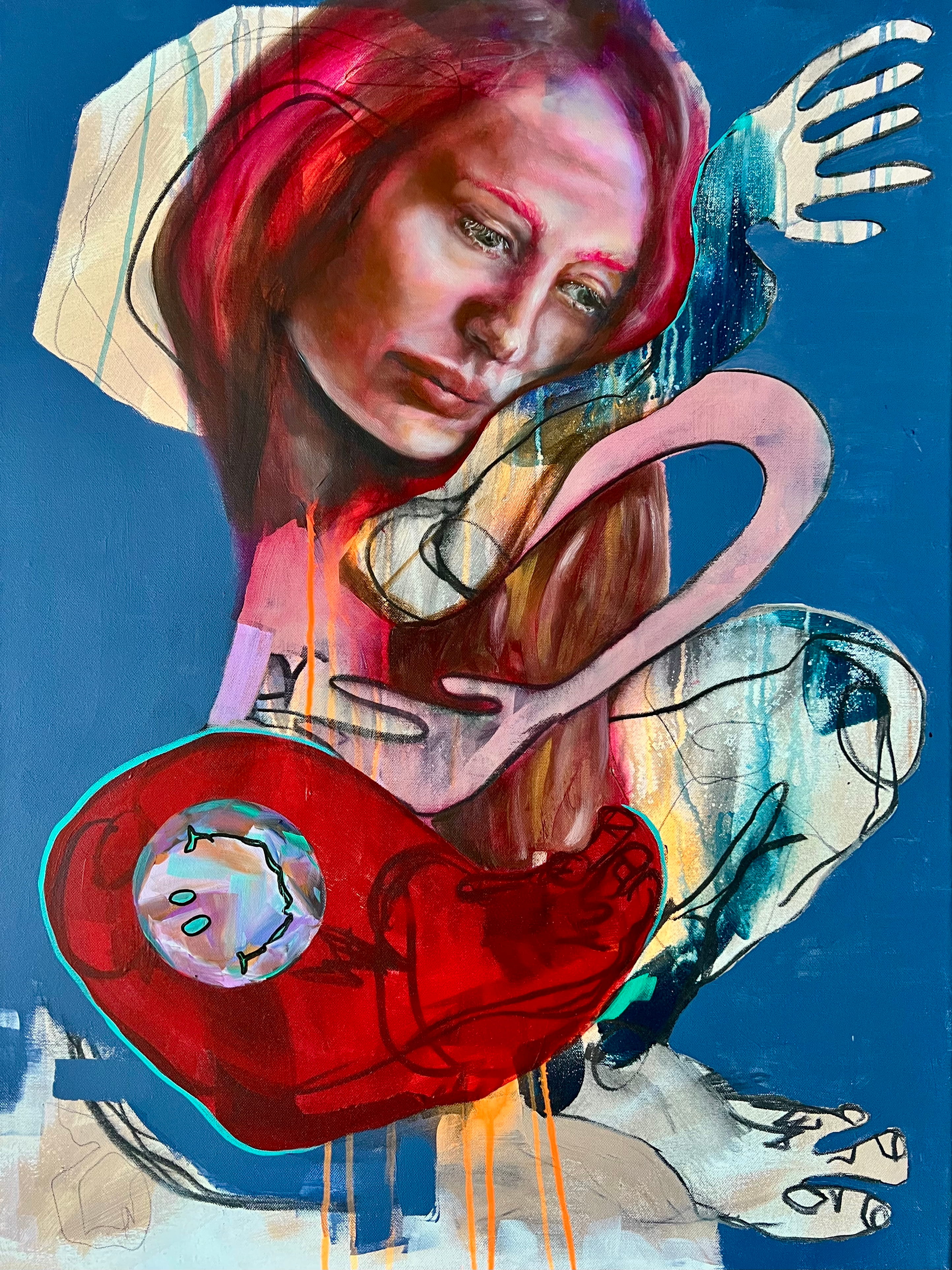 Ölyvärimaalaus, oil painting, taide, art