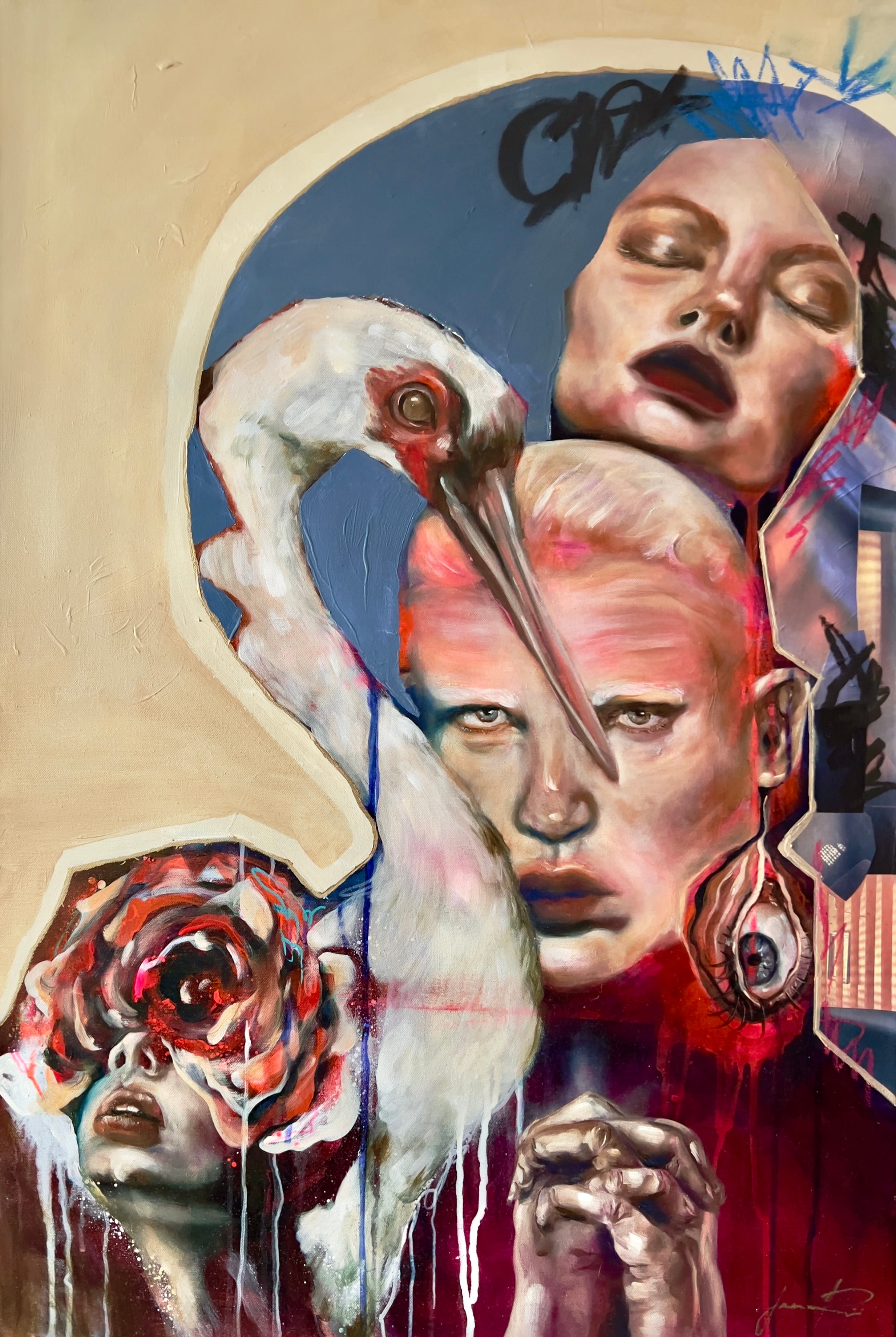 Ölyvärimaalaus, oil painting, taide, art